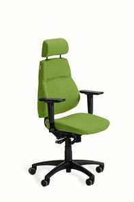 Bild på Kontorsstol Sverigestolen 817 Ekonomi, tyg Gaja Classic, grön