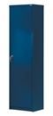 Verkstadsskåp Keep, BxDxH 530x400x1975 blå med cylinderlås