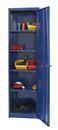 Verkstadsskåp Keep, BxDxH 530x400x1975 mm, blå, kodlås
