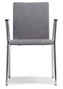 Konferensstol Cadeira, grått tyg, 2 st/fp