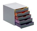 Blankettbox VARICOLOR, 5 lådor