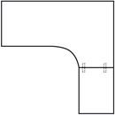 Höj och sänkbart hörnskrivbord Denver, höger, LxB 1800x2000 mm, björk/silver