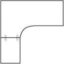 Höj och sänkbart hörnskrivbord Denver, vänster, LxB 1800x2000 mm, björk/silver