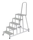 Mobil Arbetstrappa, 5 steg, BxD 840x1390 mm