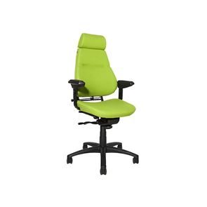 Bild på Kontorsstol Sverigestolen 814 Klassikern, tyg Gaja Classic, grön