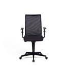 Kontorsstol Hamilton, svart, nätrygg