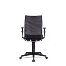 Kontorsstol Hamilton, svart, nätrygg