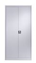 Plåtskåp Universal, BxDxH 950x500x1950 silver med dubbeldörr
