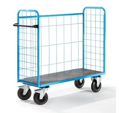 Postbur 500 kg Noor, med gallerväggar, på 3 sidor, längd 1420 mm ...