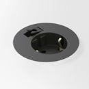 Bordsuttag Kondator Powerdot Midi 60, svart, kabelhål