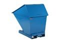 Tippcontainer Argos med högt lock 750 L, LxBxH 1525x880x1295 mm, blå