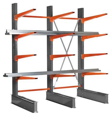 Grenställ Anzel, 3 pelare, H 2500 mm, arm 1000 mm 