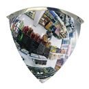 Kupolspegel av akryl, 90 grader, 600 mm, siktavstånd 10-15 m