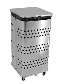 Sopsäcksvagn i täckt utförande