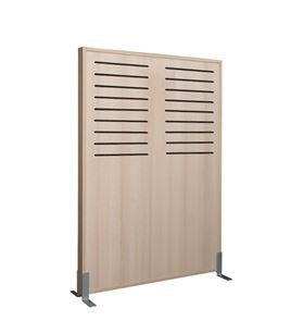 Skärmvägg Silence 1200x1500 mm, trä/trä, Björk