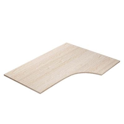 Skrivbordsskiva Hörna, höger, LxB 1600x1200 mm, ek