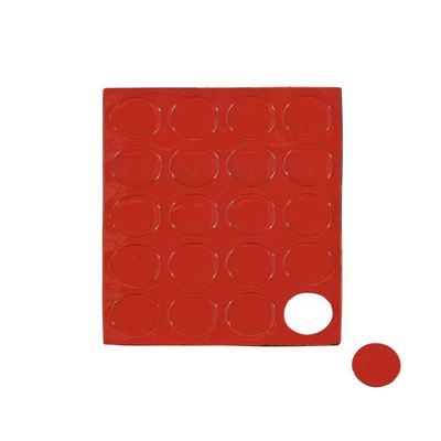 Magnetisk prick, 19 mm, röd, 100 st/fp