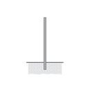 Ingjutningsstolpe 1400 mm, inkl. slangklämmor