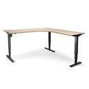 Höj och sänkbart hörnskrivbord Atlanta Trend