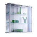 Glasmonter Ljusnan, BxDxH 820x250x800, 3 st spotlights