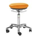 Pilatesstol i konstläder, orange