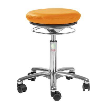 Pilatesstol i konstläder, orange