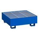 Fatpall med gallerdurk, 1 oljefat, 220 liter