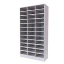 Postfack Jorun för golv, 36-fack, vit 