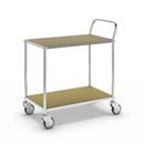 Hyllvagn Telma ESD, 4 länkhjul, 2 hyllor, LxBxH 850 x 435 x 950 mm