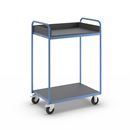 Rullvagn Lex, lastkapacitet 250 kg, 2 hyllplan, LxBxH 912 x 608 x 1287 mm