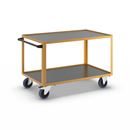 Rullvagn Lisette, med skjutbygel som klickas fast, LxB 1350 x 800 mm, lastkapacitet 350 kg