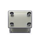 Rullvagn Mateo, 2 hyllplan med glidskydd, 2 skjutbyglar, lastkapacitet 150 kg