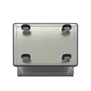 Rullvagn Mateo, 2 hyllplan med glidskydd, 2 skjutbyglar, lastkapacitet 250 kg