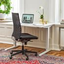 Kontorsstol Hamilton, svart, nätrygg