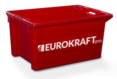 Förvaringslåda Louise, volym 50 l, VE 3-pack, väggar och botten täta ...