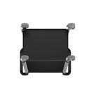 Rullvagn Pelle, med 2 sidoväggar, 2 hyllplan, LxBxH 850 x 480 x 950 mm