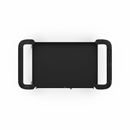 Rullvagn Pelle, med 2 sidoväggar, 1 bakvägg, pardörrar, 3 hyllplan, LxBxH 850 x 480 x 1000 mm