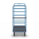 Hyllvagn Ilotar, 2 gavlar, lastyta 1175 x 800 mm, massivgummi