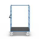 Hyllvagn Ilotar, 2 gavlar, lastyta 1175 x 800 mm, polyamid