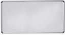 Whiteboard Zava, stålplåt, lackerad, BxH 2400 x 1200 mm, vit
