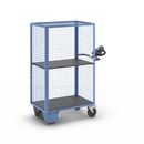 Eldriven hyllvagn Edessa