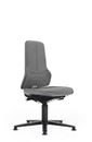 Kontorsstol Eldin, synkrongunga, Supertec, flexband grått