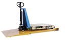 Lyftbord Harriet, G-form, lastkapacitet 1200 kg, fotreglage