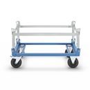 Pallvagn Lily, lastkapacitet 500 kg, blå