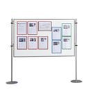 Whiteboard Katarina, en del – belagd stålplåt, BxH 1500 x 1000 mm