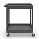 Bordsvagn Jussi, LxBxH 920 x 640 x 960 mm, 2 hyllplan, svart
