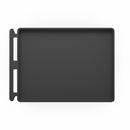 Bordsvagn Jussi, LxBxH 920 x 640 x 975 mm, 3 hyllplan, svart