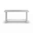 Arbetsbänk Henning, skivans tjocklek 1850 mm, grundmodell, stålplåtsskiva