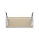 Arbetsbänk Henning, skivans tjocklek 1850 mm, grundmodell, stålplåtsskiva