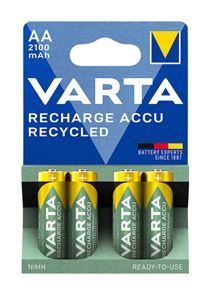 Varta Uppladningsbara Batterier Recycled Agaton